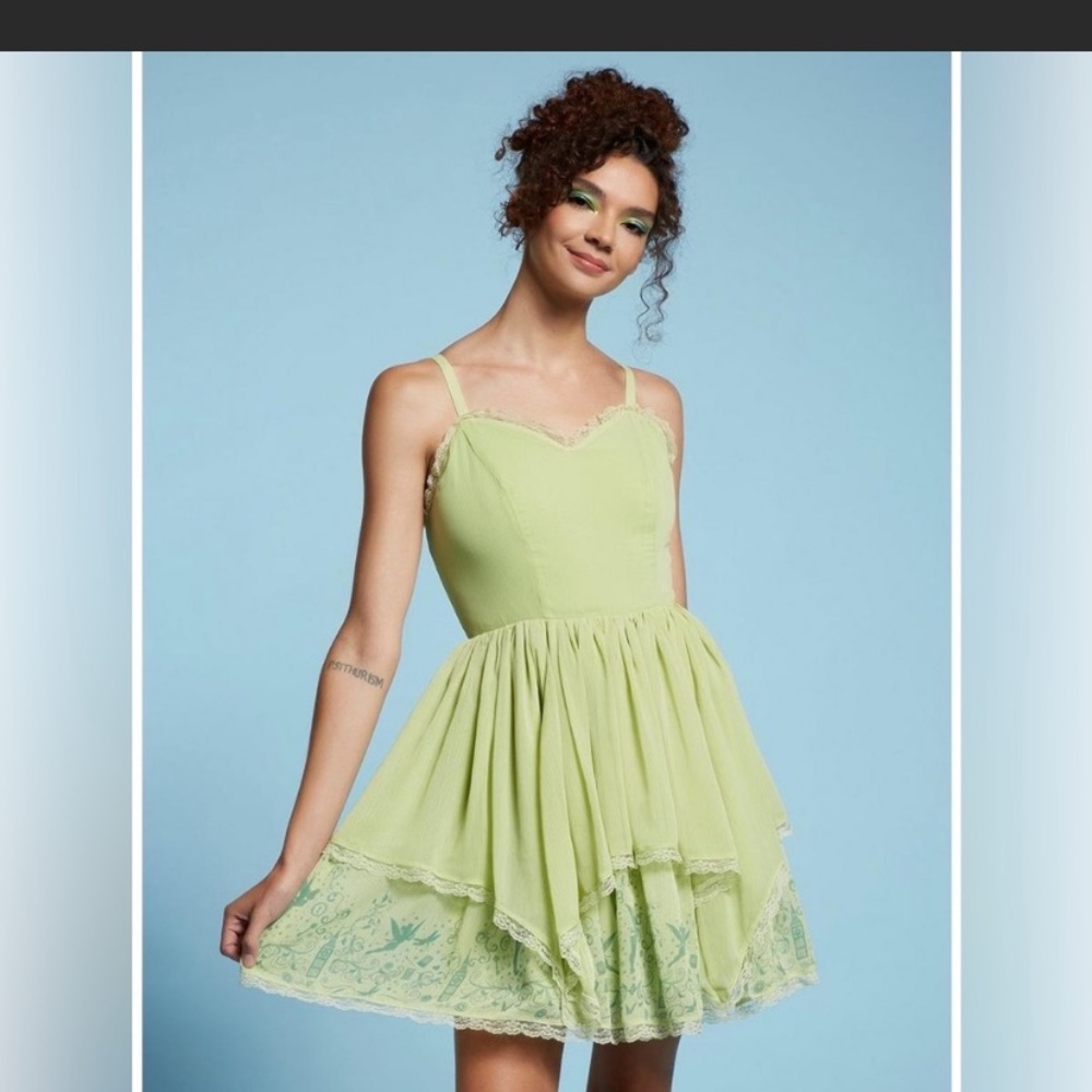 DISNEY PETER PAN TINKER BELL DRESS!